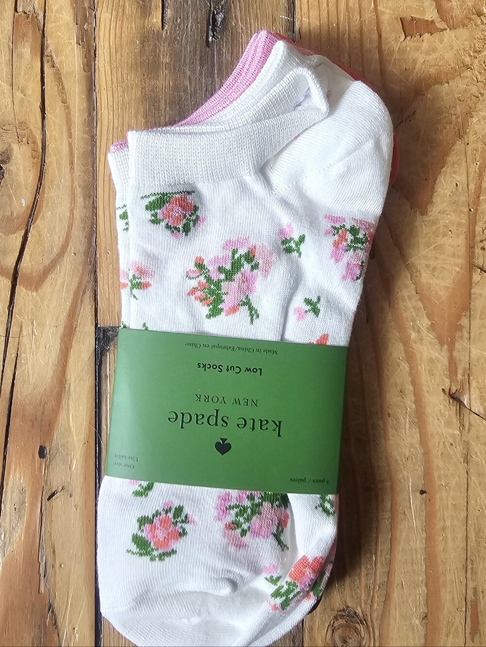 Kate Spade New York Low Cut 3- Psir pak Socks